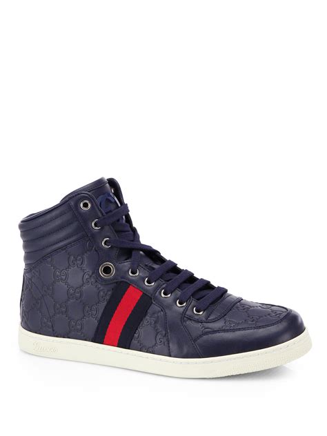 blue gucci shoes men|gucci guccissima men's shoes.